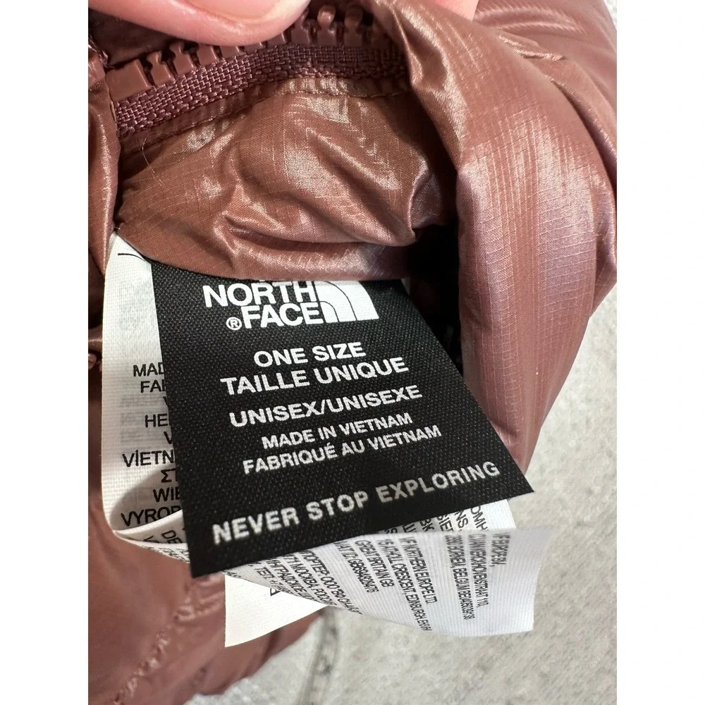 The North Face City Voyager Scarf Down Marron Purple Brown One Size - Picture 6 of 8